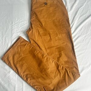 Fat Face Vintage South Coast Chinos Dark Khaki/slim Stretch 1988 Size 36L